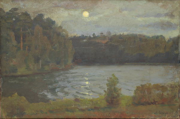 Мазанов Леонтий Никифорович. Ночной пейзаж